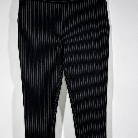 Loft Pull On Stretch Stripe Pants Size M - Picture 4 of 11